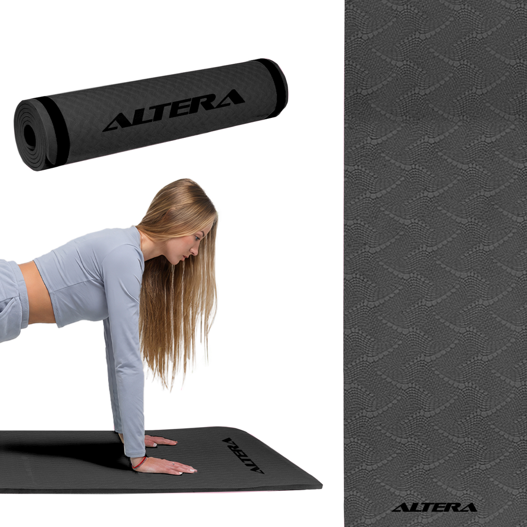 Tapete De Yoga Altera Tpe Alta Densidad Pilates Relajacion