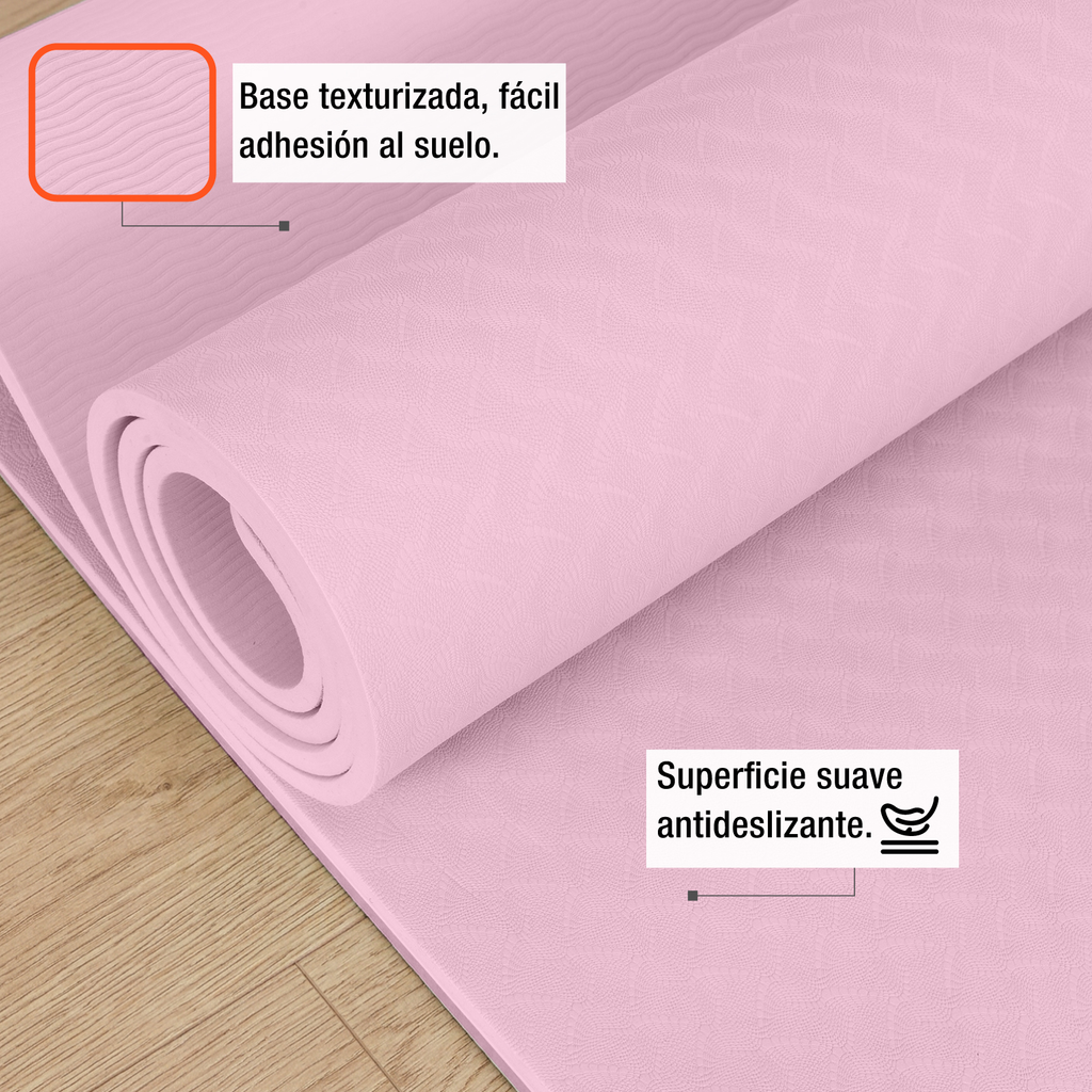 Tapete De Yoga Altera Tpe Alta Densidad Pilates Relajacion