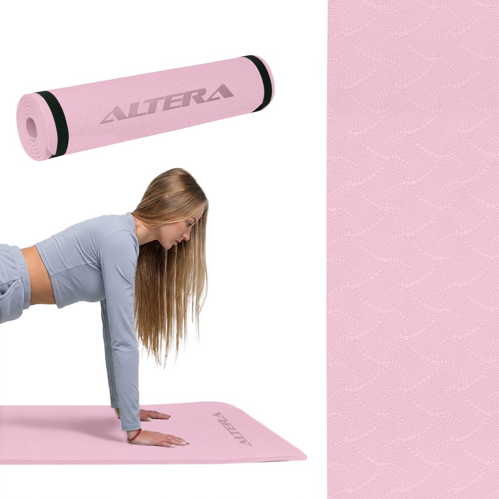 Tapete De Yoga Altera Tpe Alta Densidad Pilates Relajacion