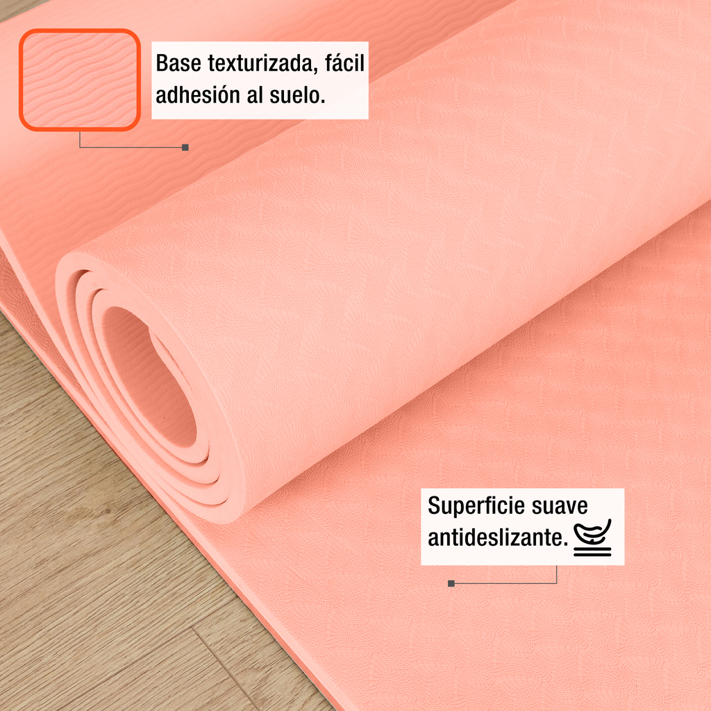 Tapete De Yoga Altera Tpe Alta Densidad Pilates Relajacion