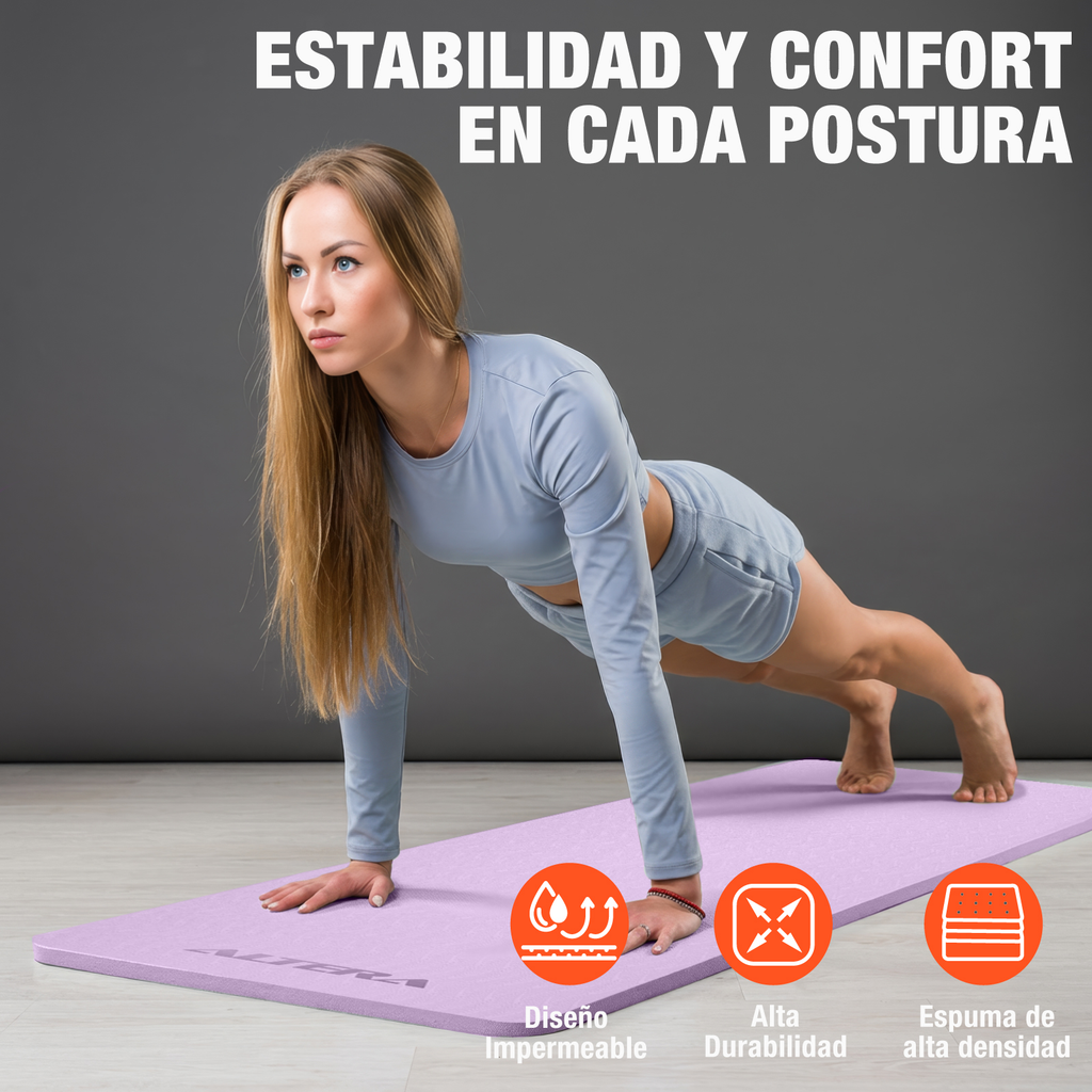 Tapete De Yoga Altera Tpe Alta Densidad Pilates Relajacion