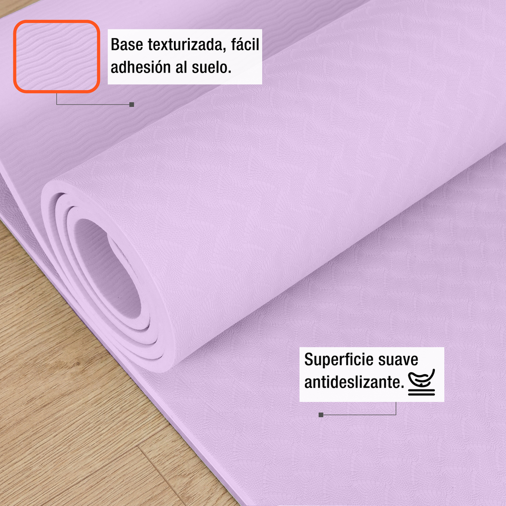 Tapete De Yoga Altera Tpe Alta Densidad Pilates Relajacion