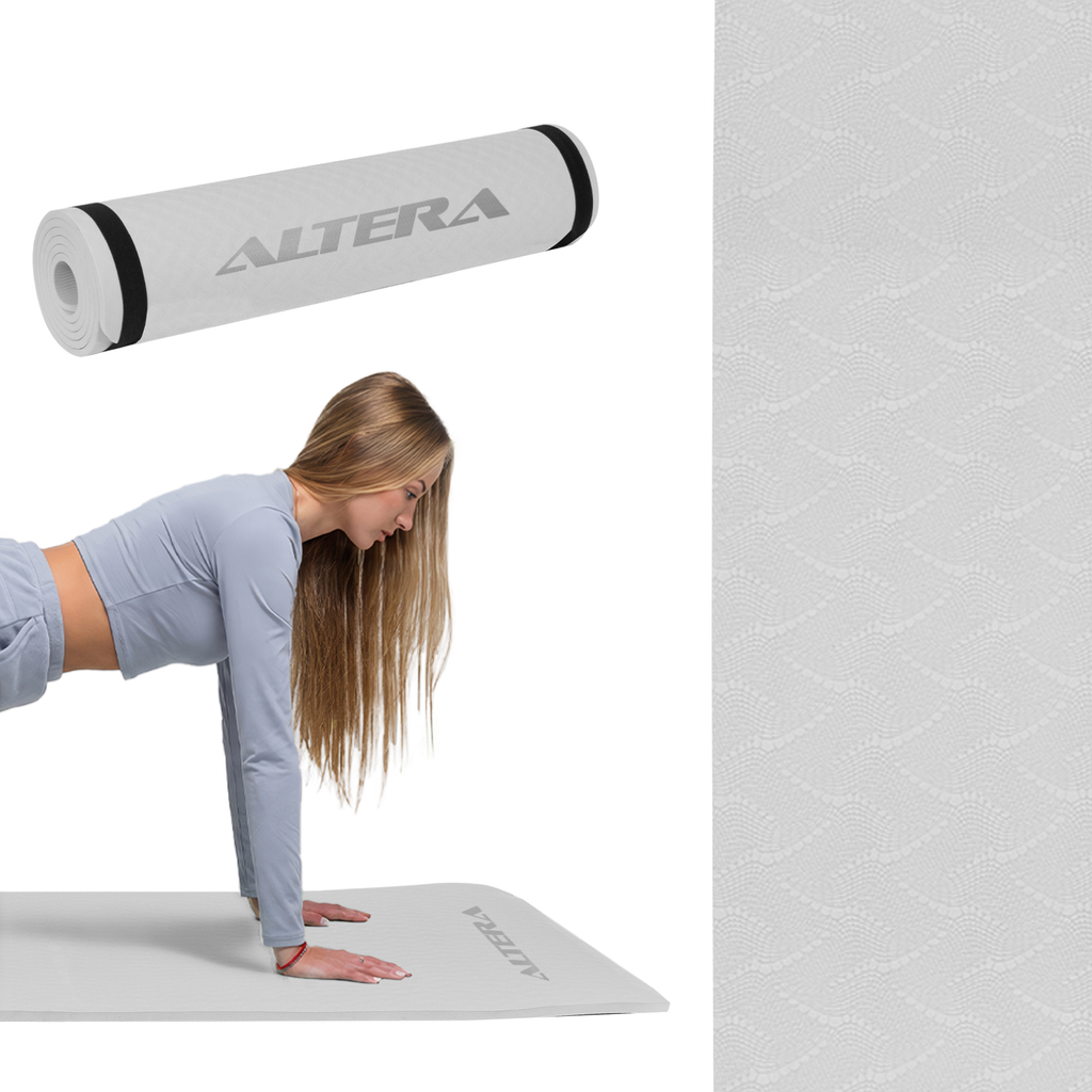 Tapete De Yoga Altera Tpe Alta Densidad Pilates Relajacion