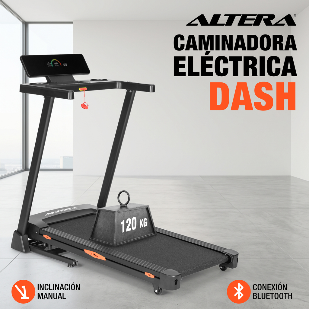Caminadora Electrica Plegable Inclinacion Amortiguacion