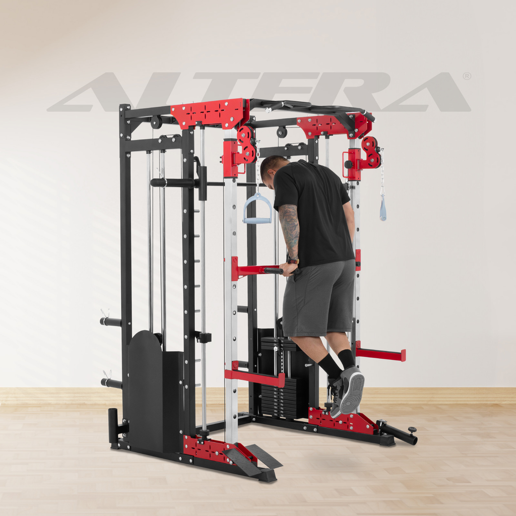 Jaula Smith Power Rack Gimnasio Multifuncional Altera Gym