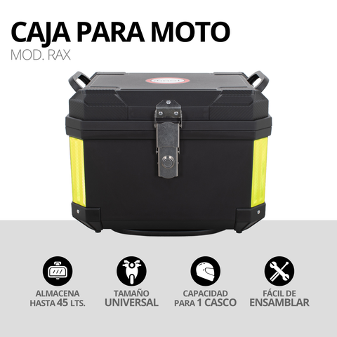Caja Para Moto Maletero Abs Onof 45l Impermeable Resistente