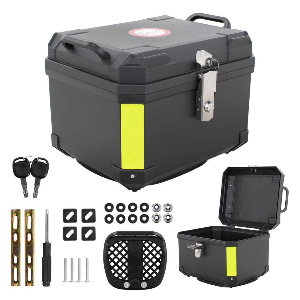 Caja Para Moto Maletero Abs Onof 45l Impermeable Resistente