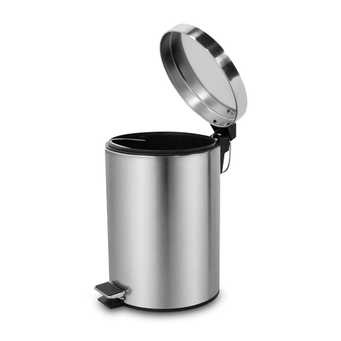 Bote Basura Acero Inoxidable 7l Ninon Resistente Baño Cocina