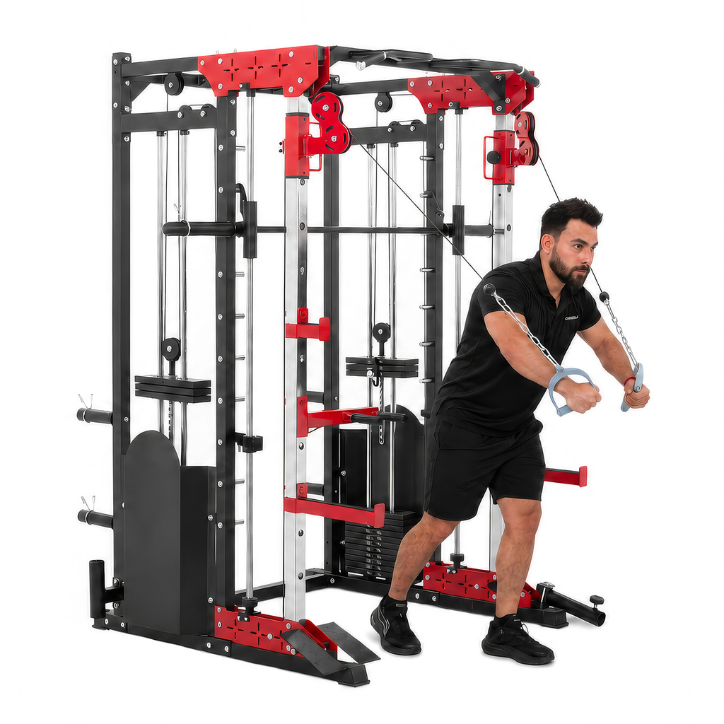 Jaula Smith Power Rack Gimnasio Multifuncional Altera Gym