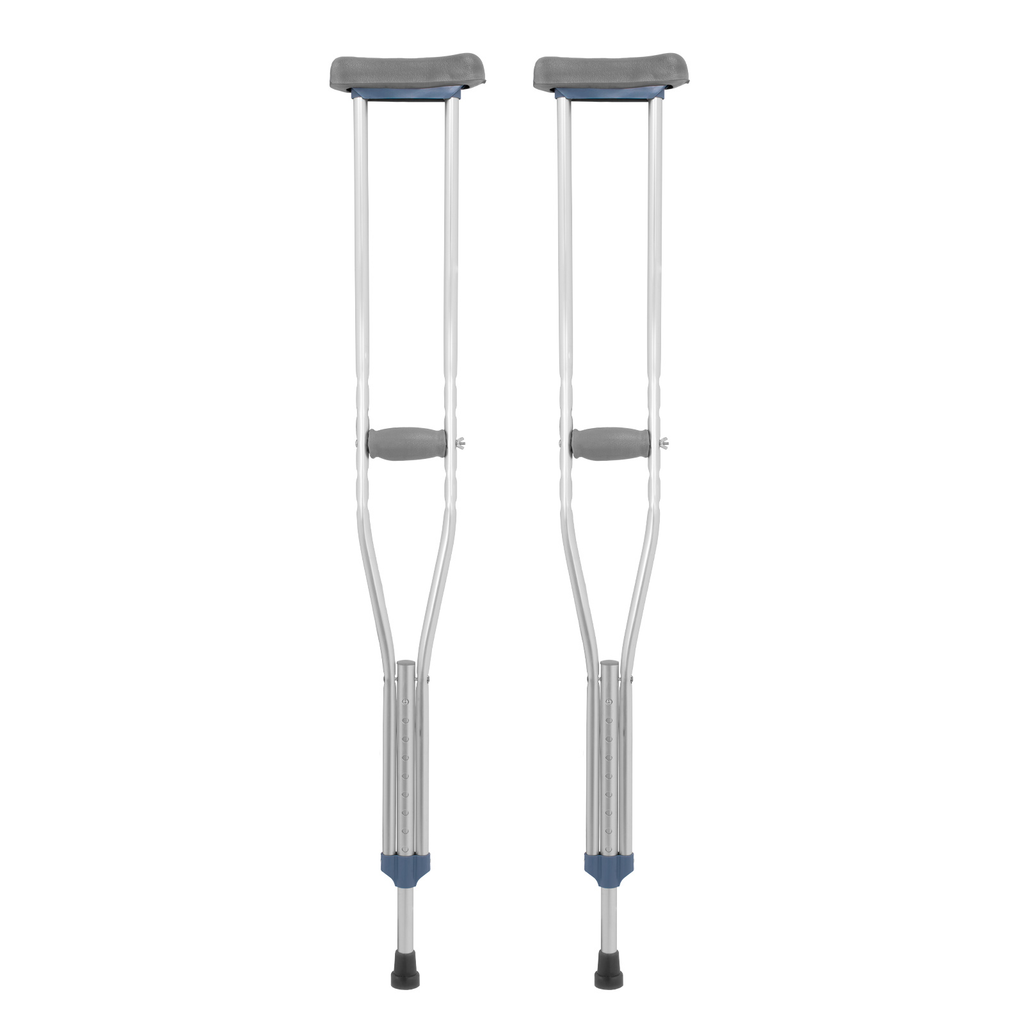 Muletas Ortopedicas Auxiliares Onof Ajustables De Aluminio