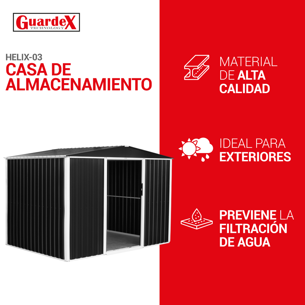 Almacen Bodega Cobertizo Contenedor De Acero Para Exteriores