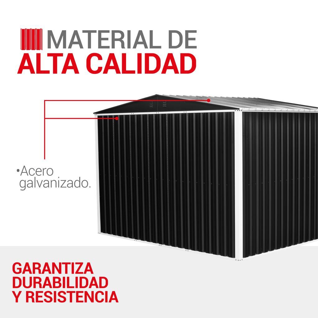 Almacen Bodega Cobertizo Contenedor De Acero Para Exteriores