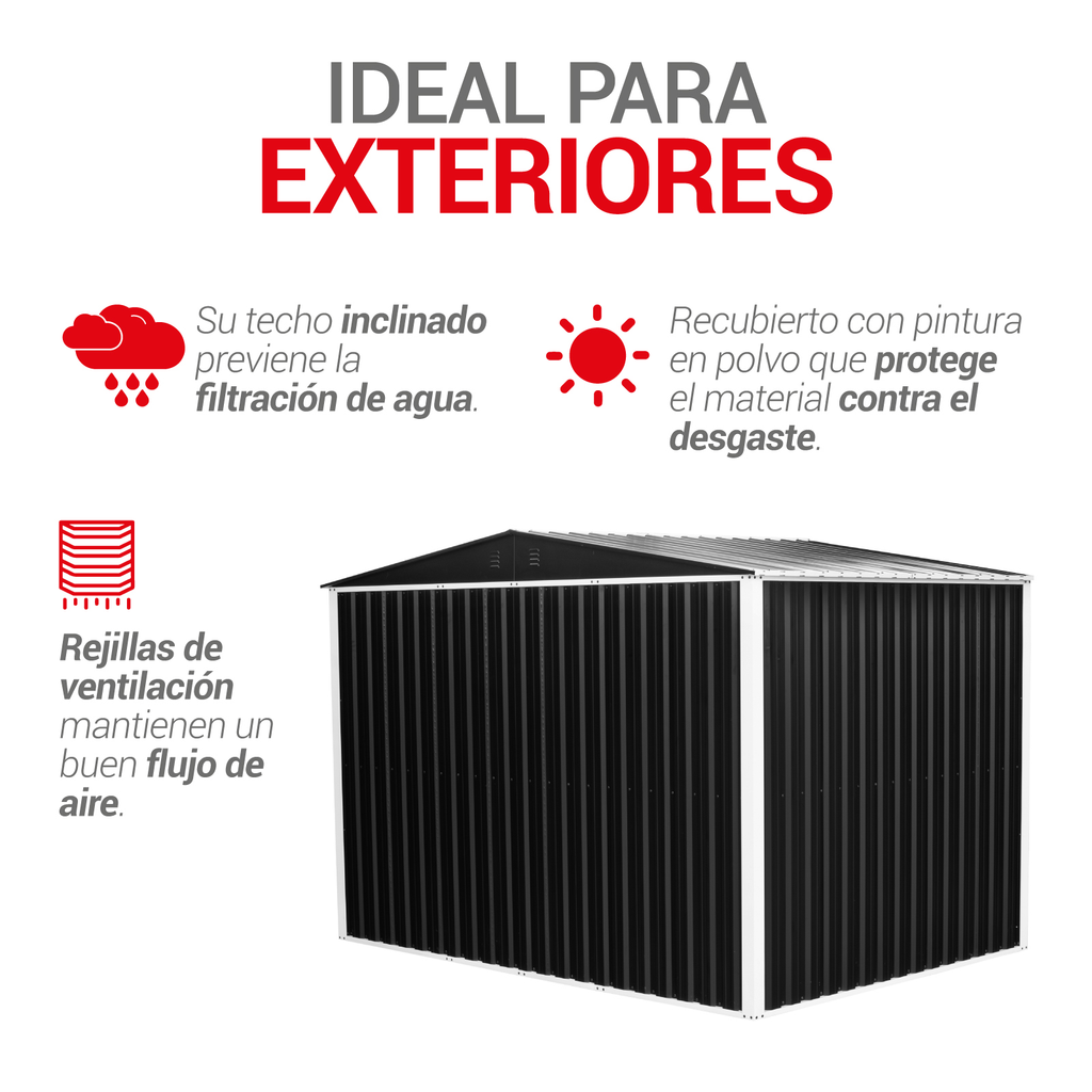 Almacen Bodega Cobertizo Contenedor De Acero Para Exteriores