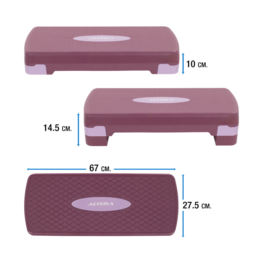 Banco Escalon De Ejercicio Step Rutinas Aerobics Ajustable