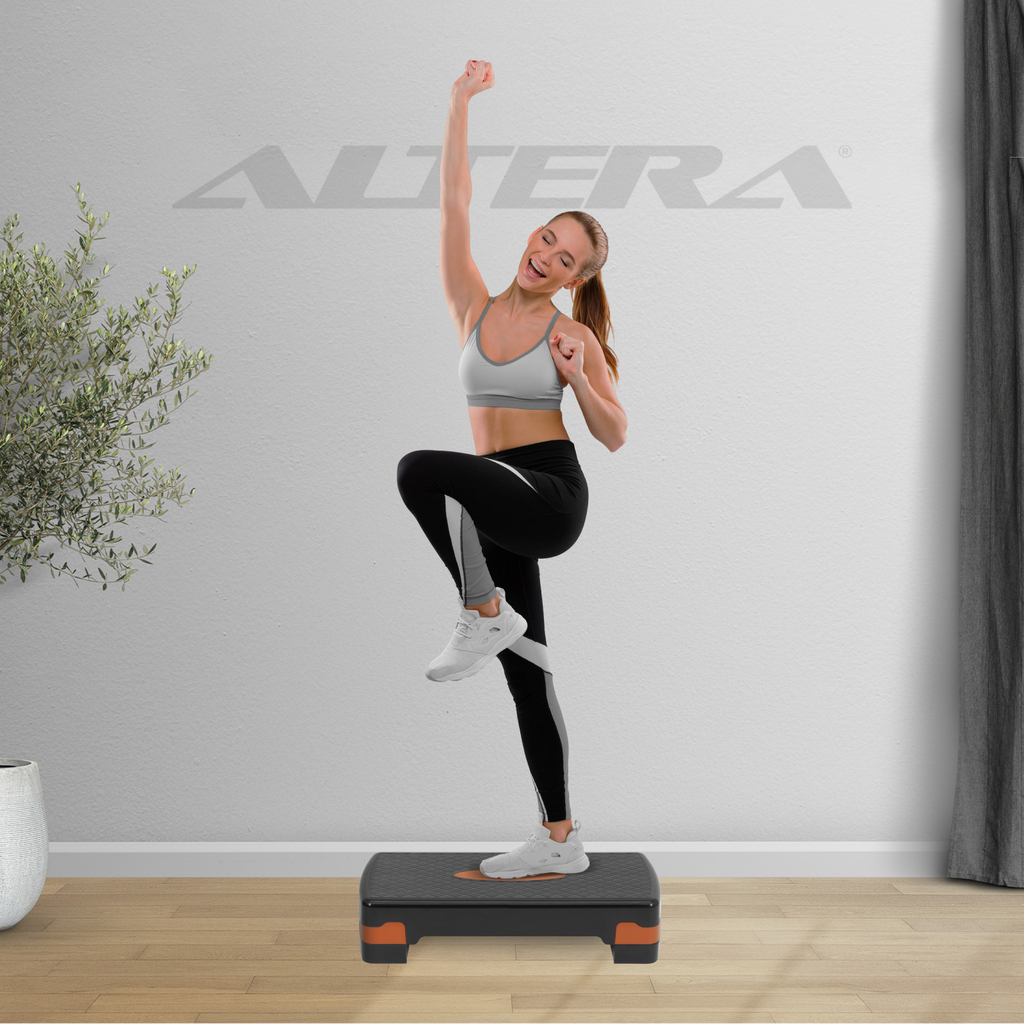 Banco Escalon De Ejercicio Step Rutinas Aerobics Ajustable