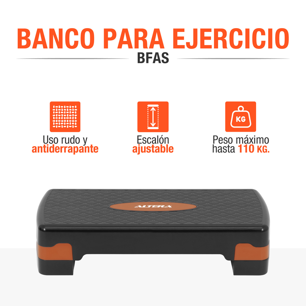 Banco Escalon De Ejercicio Step Rutinas Aerobics Ajustable