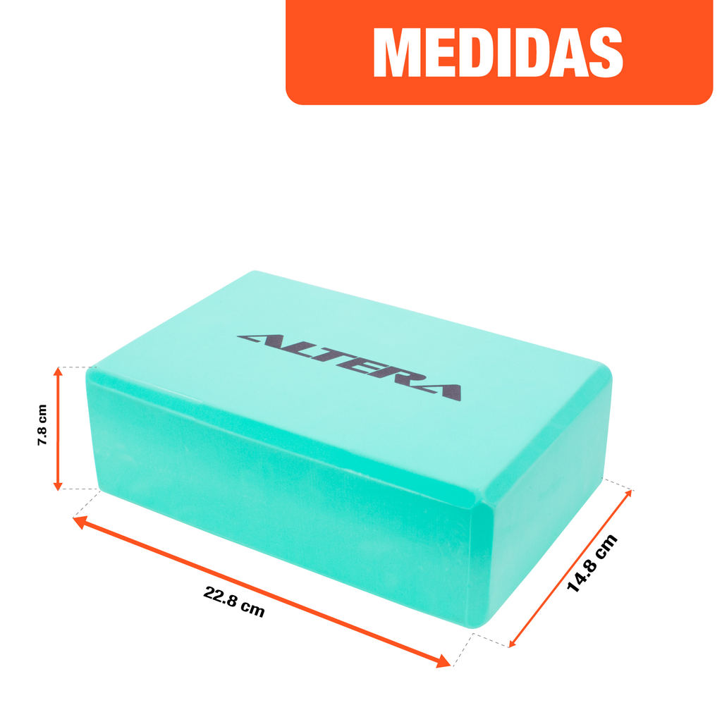 Bloques Yoga Set 2 Pzs Altera Pilates Entrenamiento Fitness