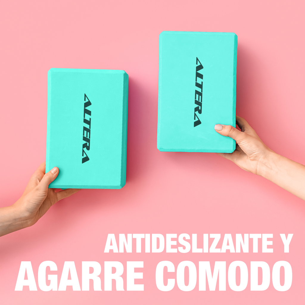 Bloques Yoga Set 2 Pzs Altera Pilates Entrenamiento Fitness