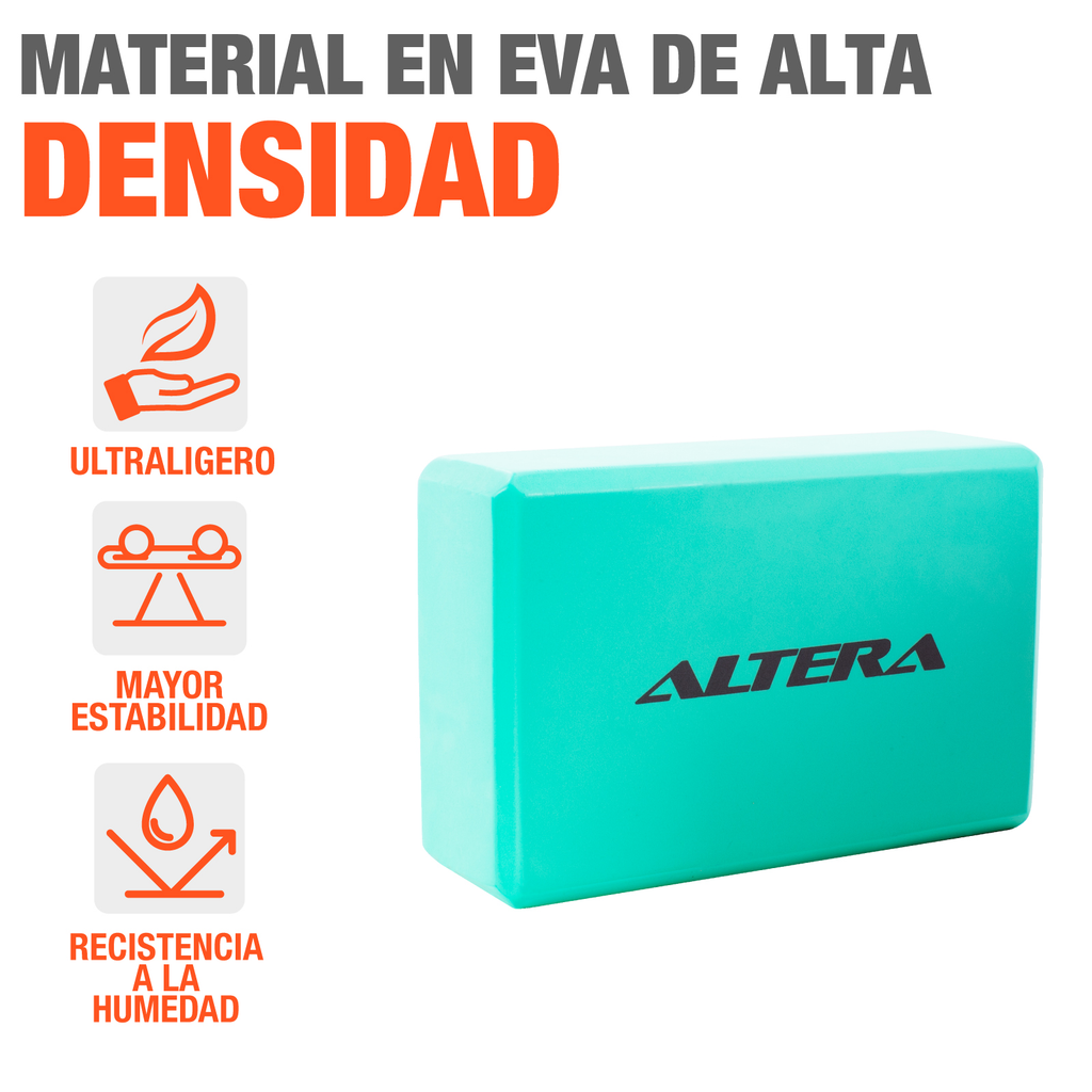 Bloques Yoga Set 2 Pzs Altera Pilates Entrenamiento Fitness