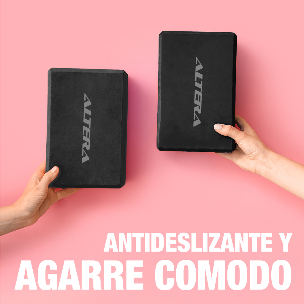 Bloques Yoga Set 2 Pzs Altera Pilates Entrenamiento Fitness