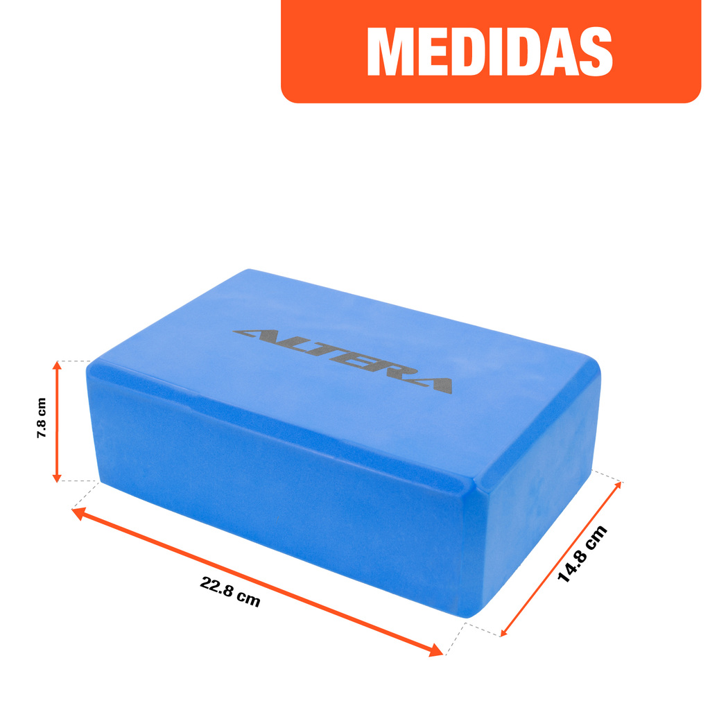 Bloques Yoga Set 2 Pzs Altera Pilates Entrenamiento Fitness