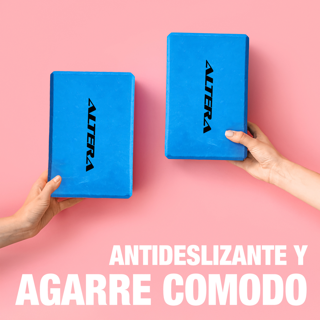 Bloques Yoga Set 2 Pzs Altera Pilates Entrenamiento Fitness