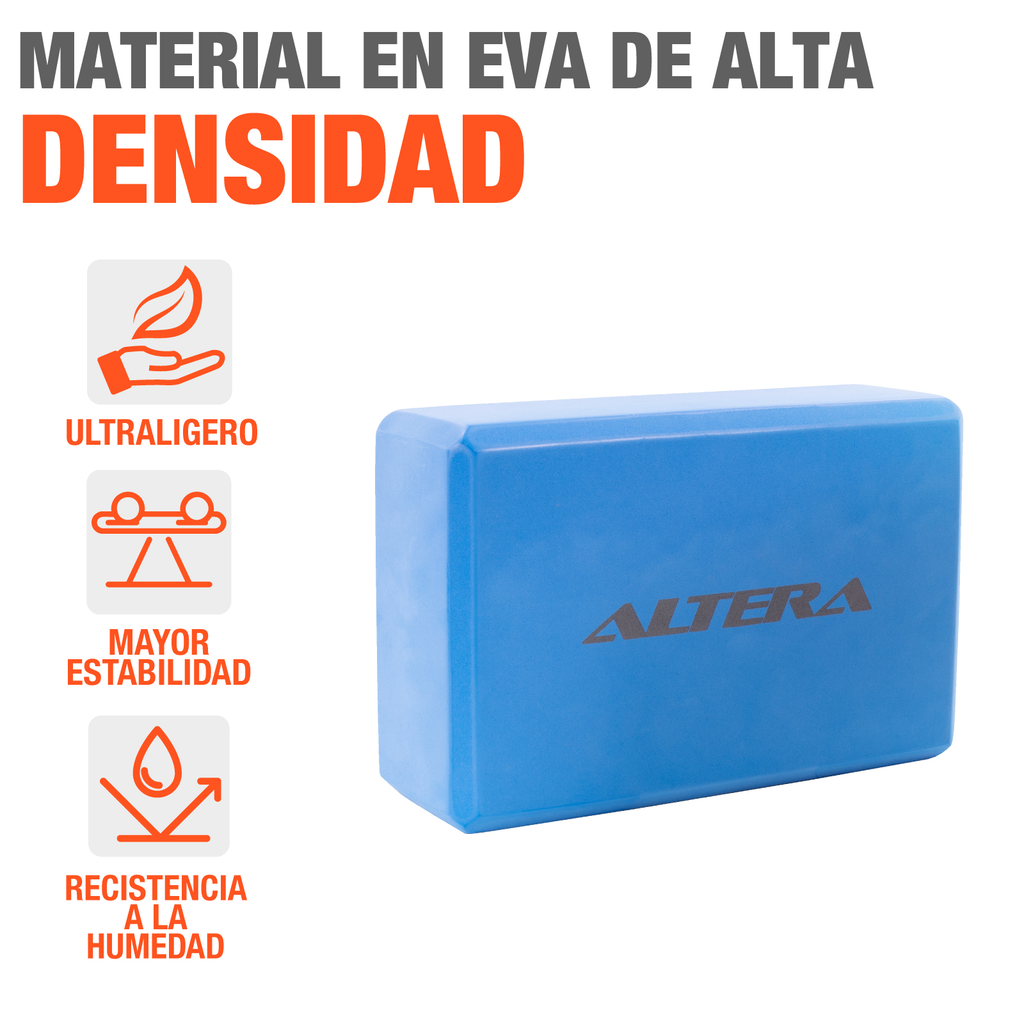 Bloques Yoga Set 2 Pzs Altera Pilates Entrenamiento Fitness