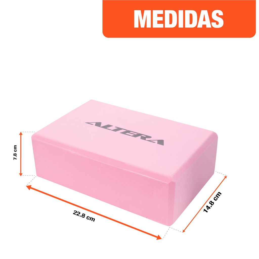 Bloques Yoga Set 2 Pzs Altera Pilates Entrenamiento Fitness