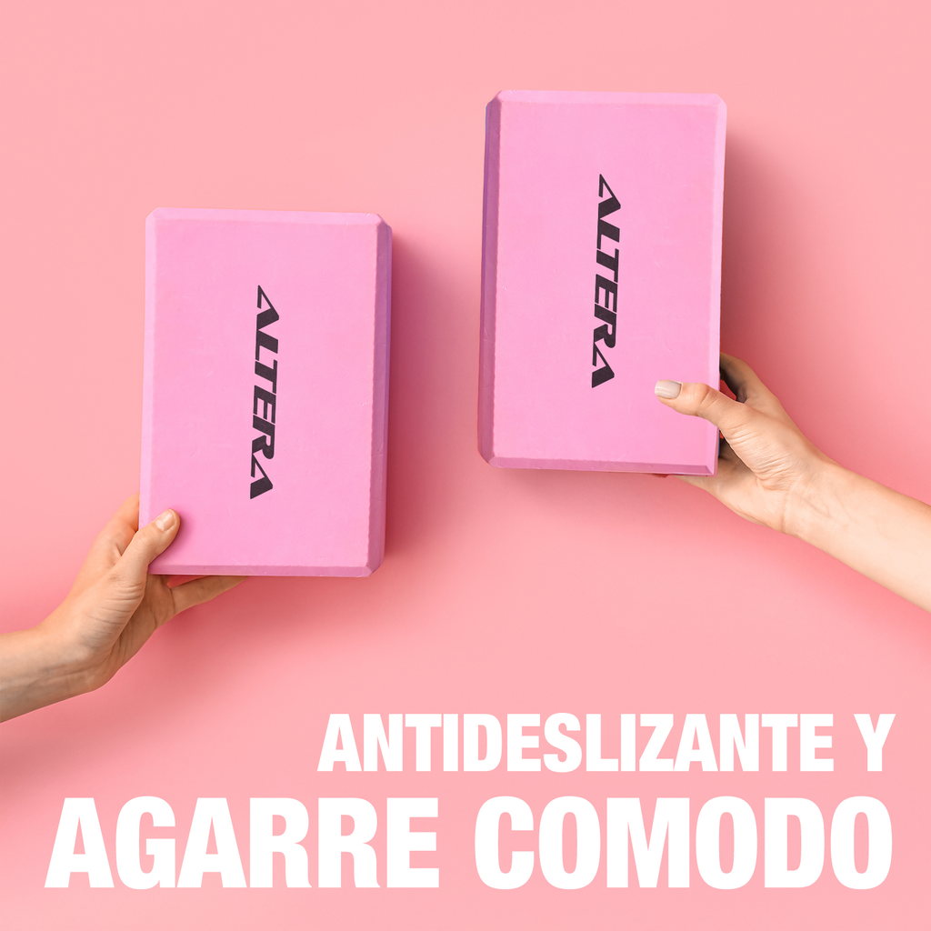Bloques Yoga Set 2 Pzs Altera Pilates Entrenamiento Fitness