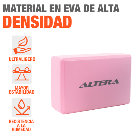 Bloques Yoga Set 2 Pzs Altera Pilates Entrenamiento Fitness