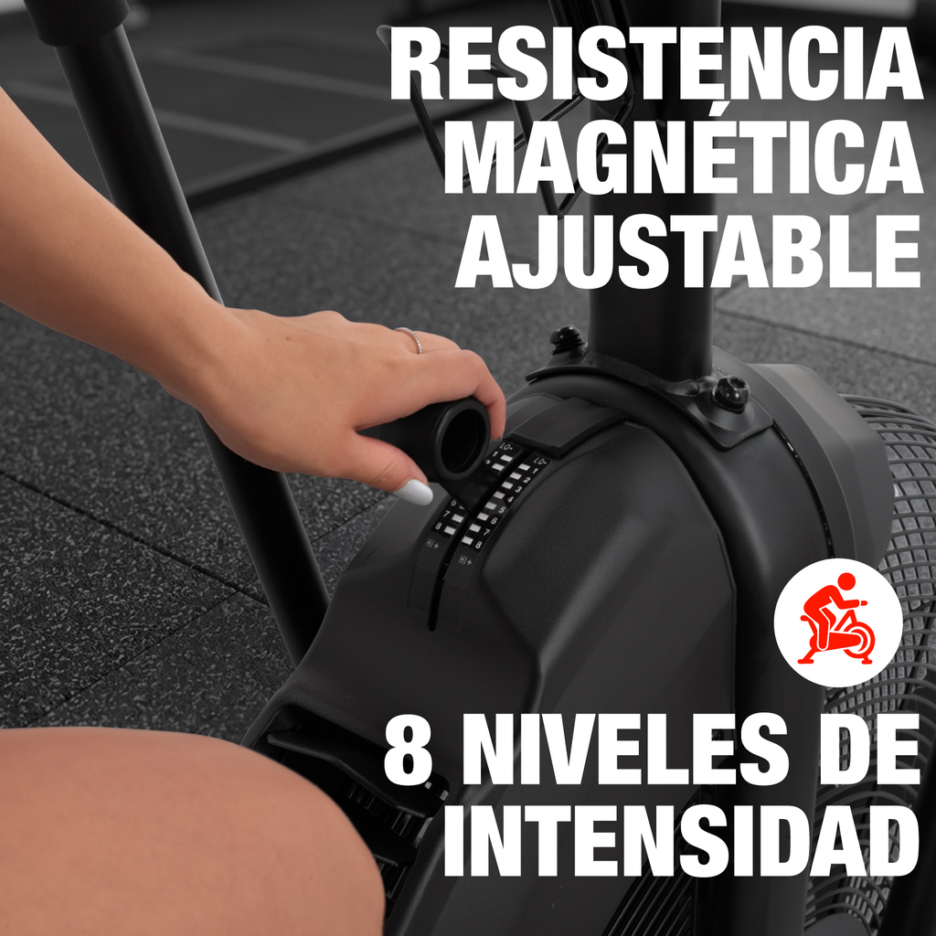 Bicicleta Fija De Aire Air Bike Profesional Gimnasio Fitness