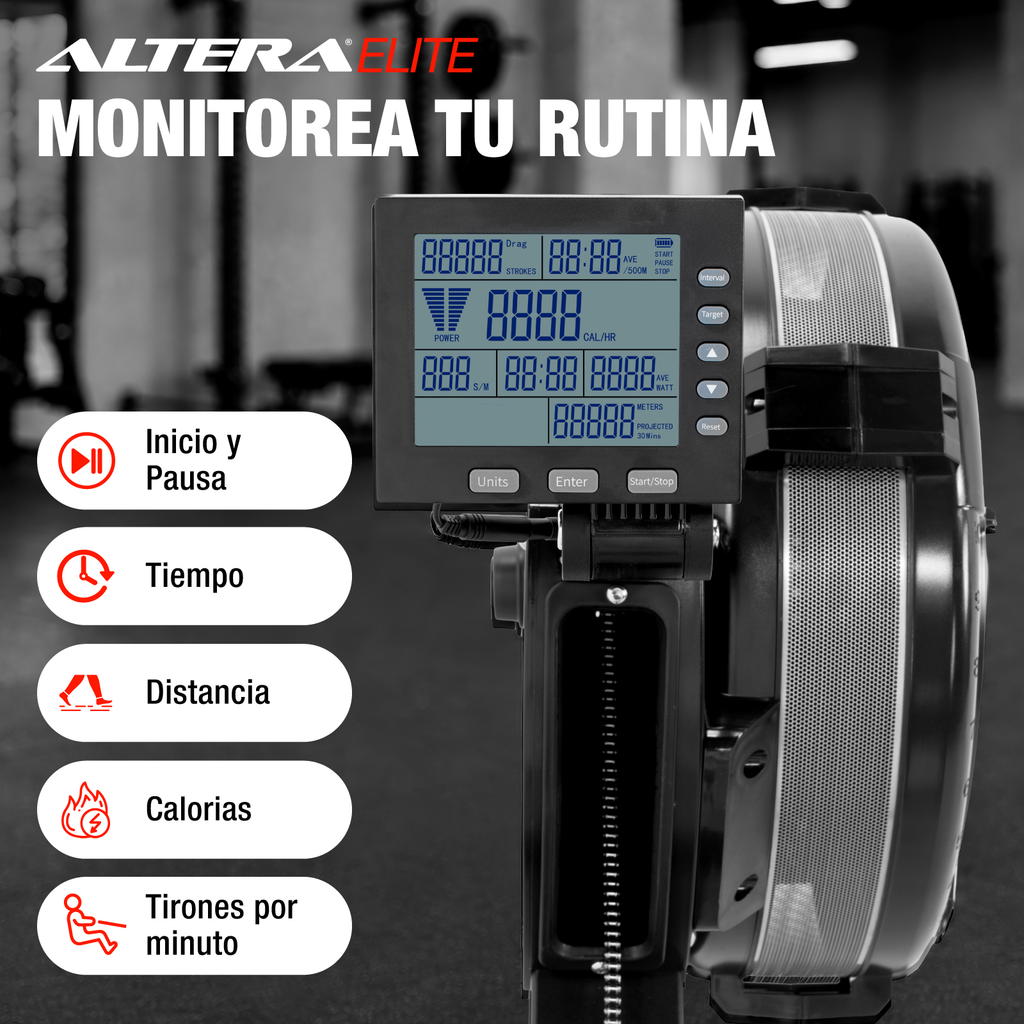 Remadora De Aire Profesional Entrenamiento Alta Intensidad