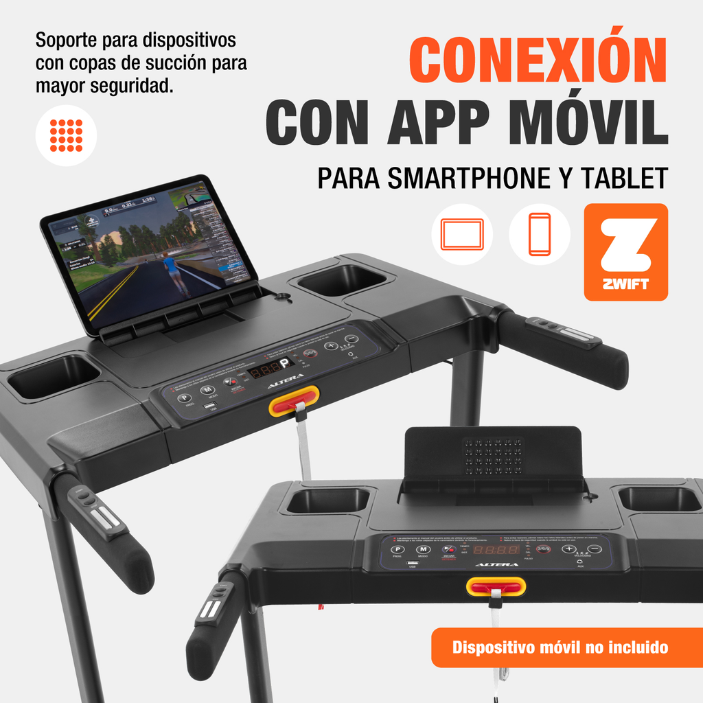 Caminadora Electrica Escritorio Inclinacion 2.75hp Altera