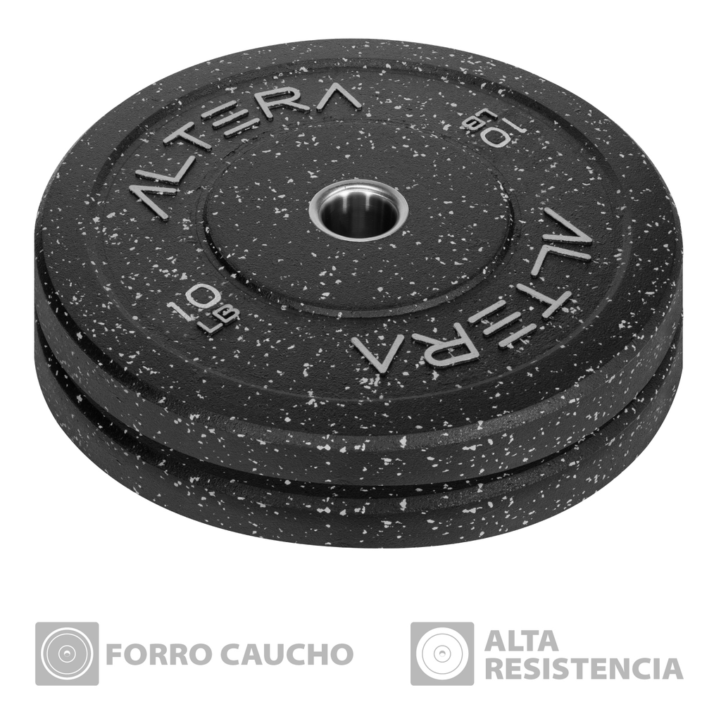 Discos Bumpers 10 Lbs Altera Hitemp Olimpico Profesional