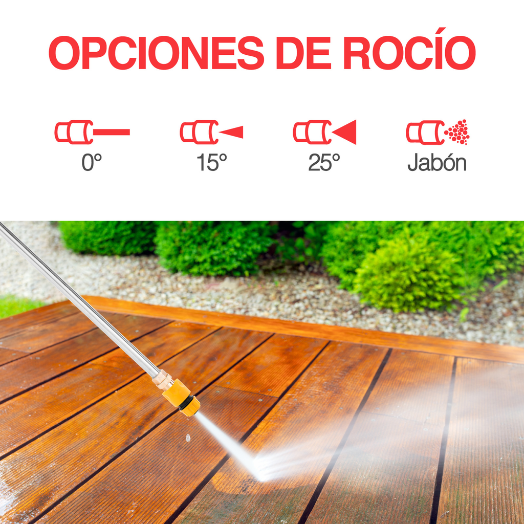 Hidrolavadora De Gasolina Industrial 6.5hp 2200psi 3400rpm