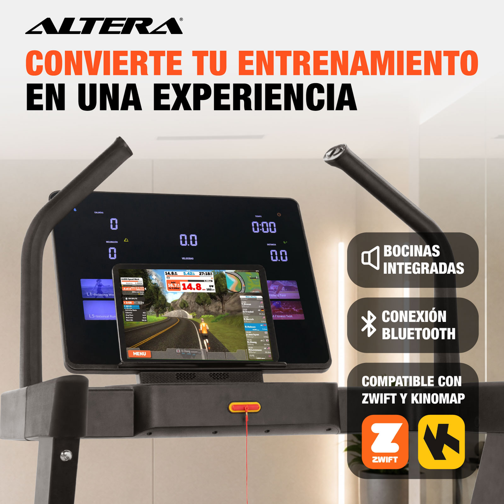 Caminadora Electrica Inclinación Corredora Profesional 5 Hp