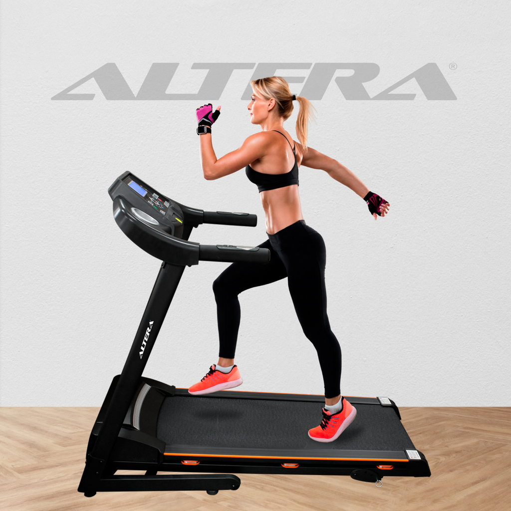 Caminadora Electrica Altera Niveles Ajustables Fitness Gym