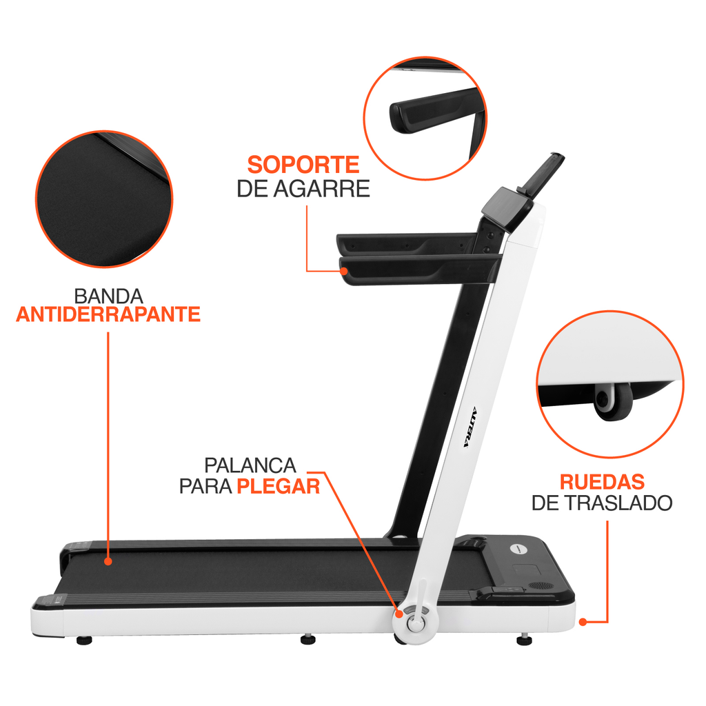 Caminadora Electrica Altera Plegable Bluetooth 110v Gimnasio