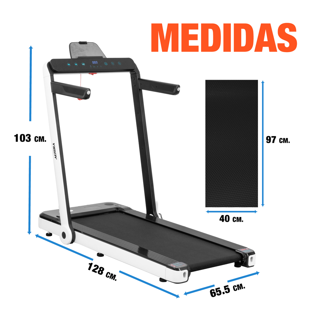 Caminadora Electrica Altera Plegable Bluetooth 110v Gimnasio