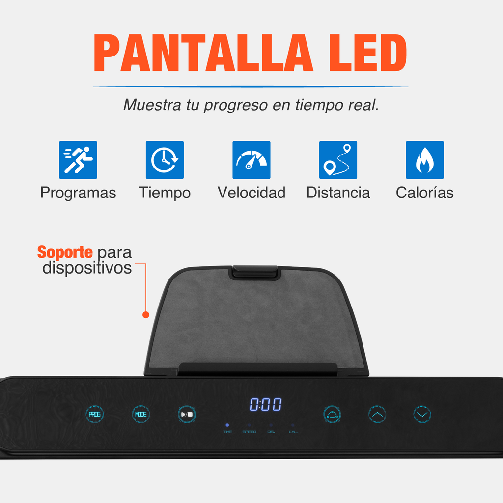 Caminadora Electrica Altera Plegable Bluetooth 110v Gimnasio