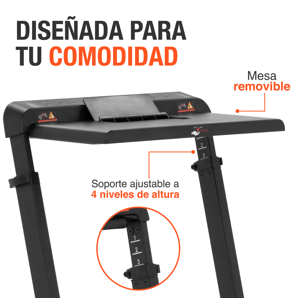 Caminadora Electrica Altera Plegable Escritorio Gym Fitness