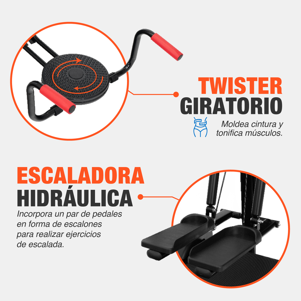 Caminadora Escaladora Mecanica Multifuncional Gym Correr