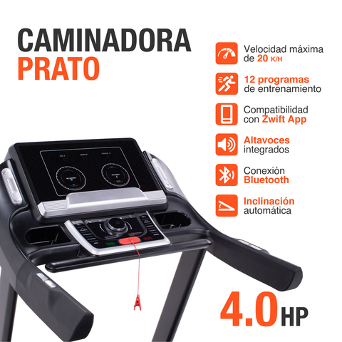 Caminadora Electrica Altera Pro 4hp Bluetooth Profesional