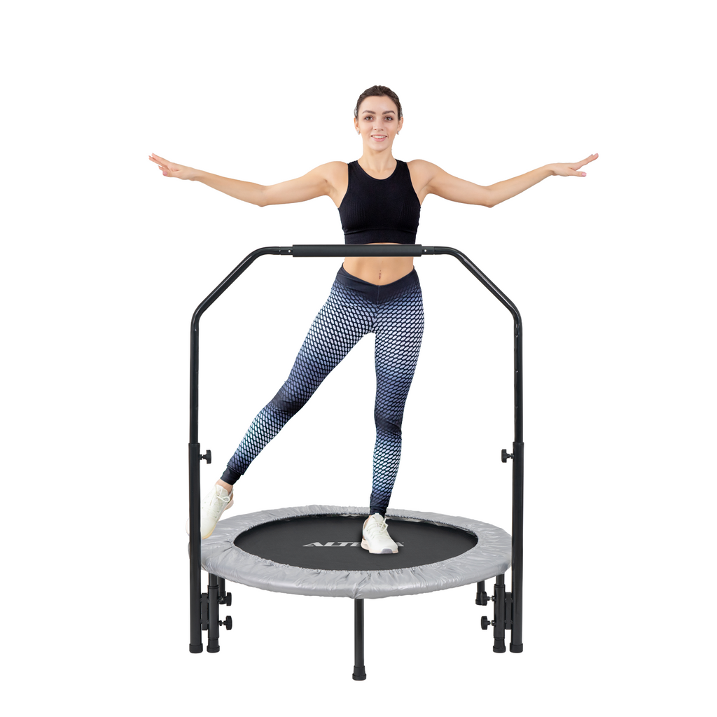 Trampolin Fitness Altera Individual Jumping Agarradera 38in