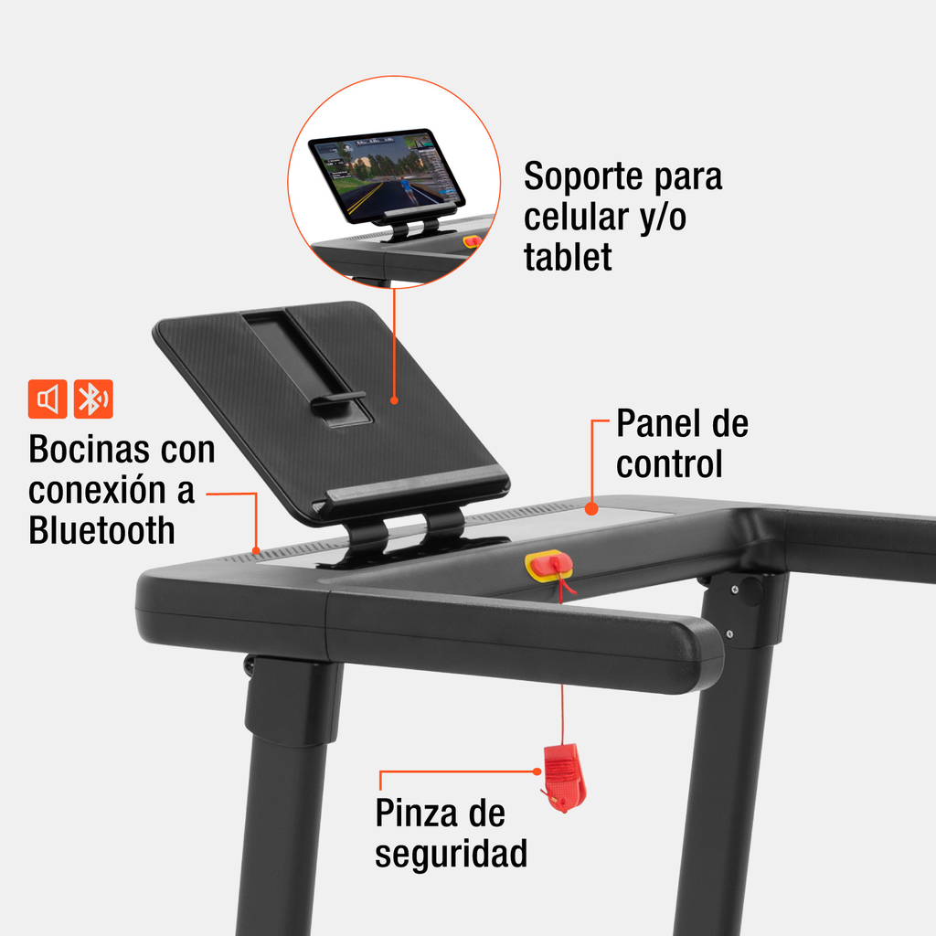 Caminadora Electrica 2 Hp Profesional Cinta De Correr Altera