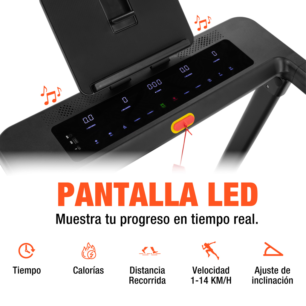 Caminadora Electrica 2 Hp Profesional Cinta De Correr Altera