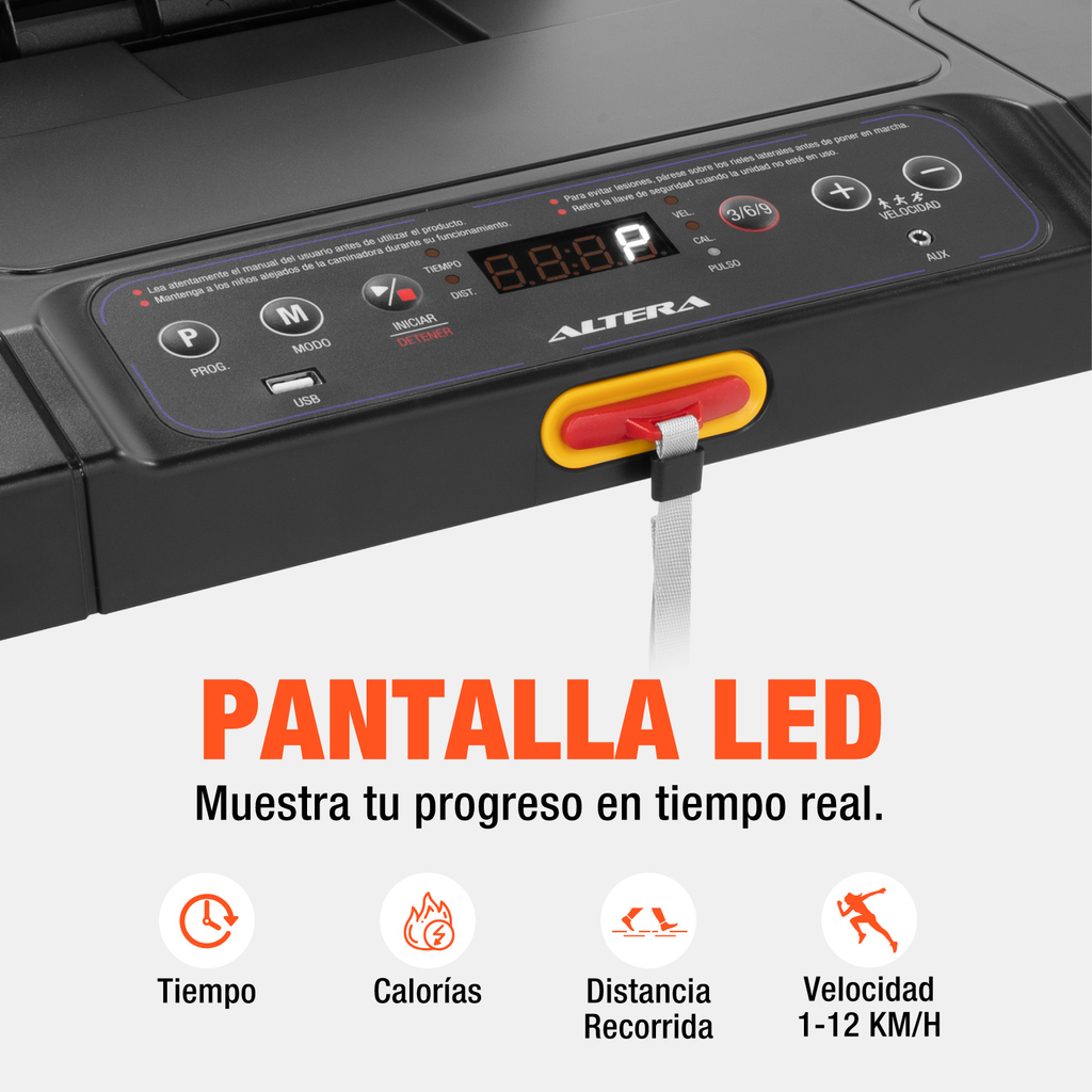 Caminadora Electrica Altera Profesional Escritorio Gimnasio