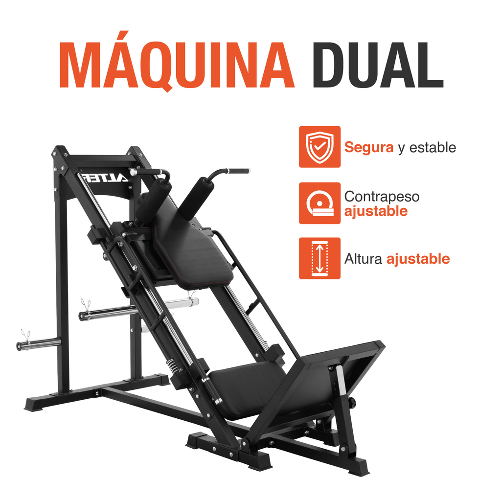 Prensa De Piernas Olímpica Profesional Altera Para Gimnasio