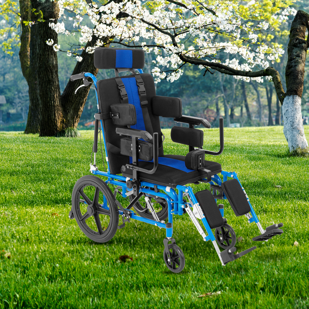 Silla De Ruedas Reclinable Pci Onof Infantil Paralisis