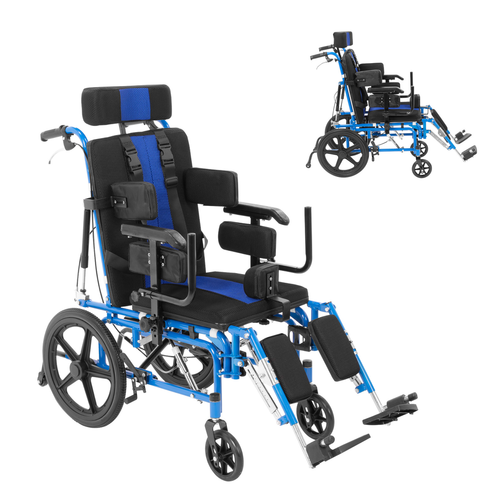 Silla De Ruedas Reclinable Pci Onof Infantil Paralisis